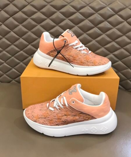 Louis Vuittion Show Up Sneaker Orange For Men LV
