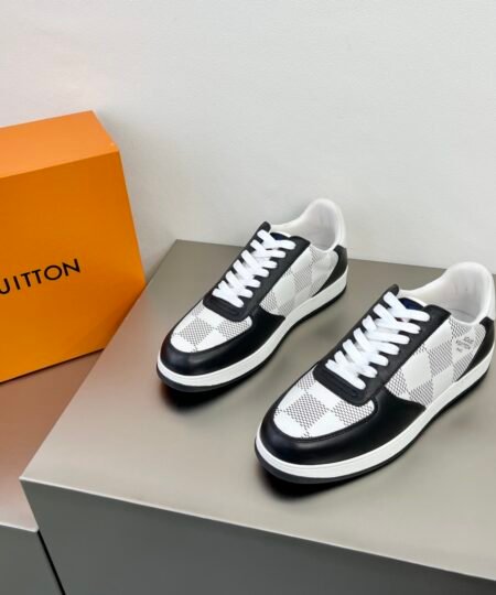 Louis Vuittion Rivoli Sneaker Black For Men LV
