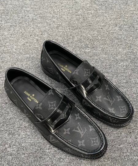 Louis Vuittion LV Loafer Black For Men LV