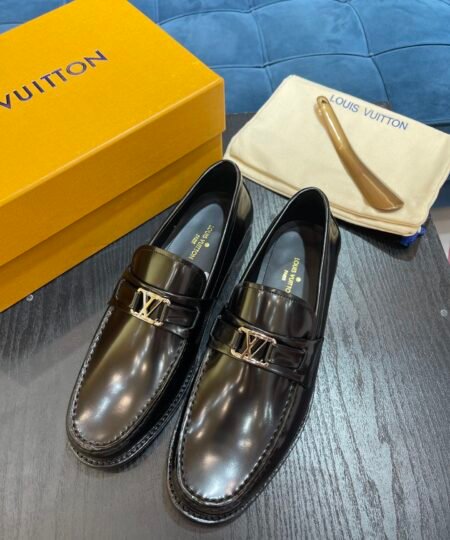 Louis Vuittion Major Loafer Black For Men LV