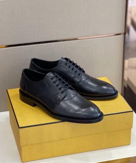 Fendi Force Matte Black Shoes For Men