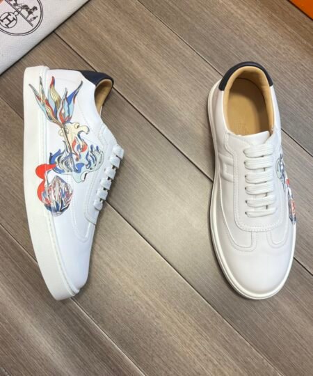 Hermes Quicker Sneaker White For Men
