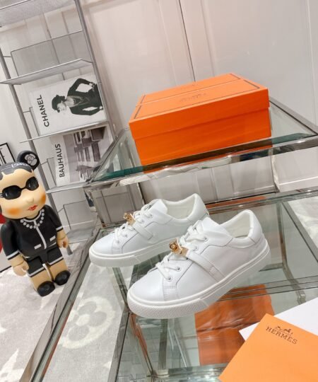 Hermes Day Sneaker White For Men H212257Z 90360