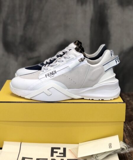 Fendi Flow Sneakers White For Men 7E1479AHGZF1FHI