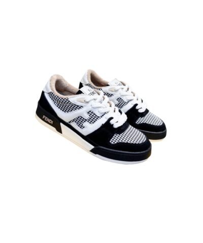 Fendi FD Match Low Tops Sneakers Black For Men