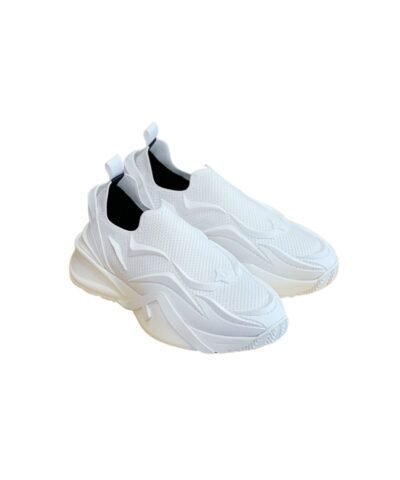 Fendi FD Flow Running Sneakers White For Men 7E1504AHI8F0V4D