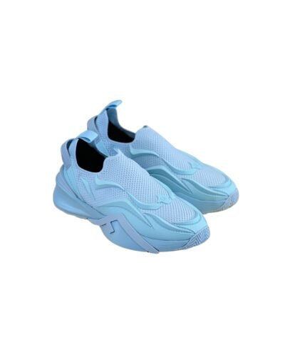 Fendi FD Flow Running Sneakers Blue For Men