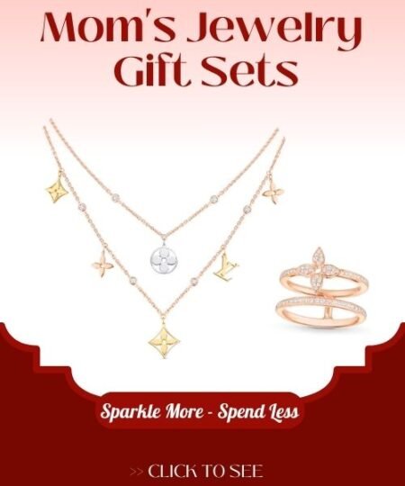 Gift Set Louis Vuitton: Idylle Blossom Necklace + Ring