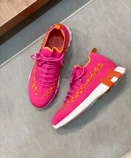 Hermes Sneakers Flex Pink For Men