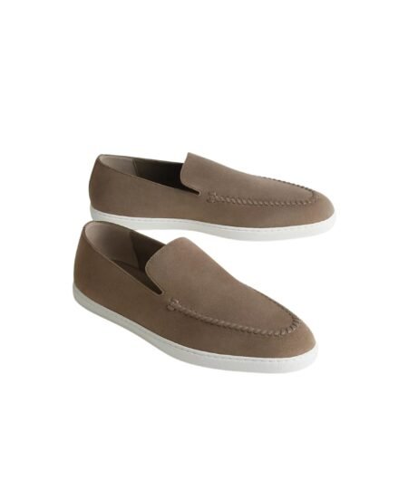 Hermes Julian Loafer Etoupe For Men – H251760ZAX3390