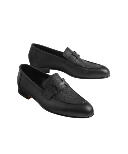 Hermes Paris Loafer Noir For Men – H241883ZA02410