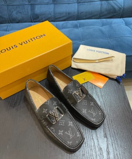 Louis Vuittion Major Loafer Blue For Men LV