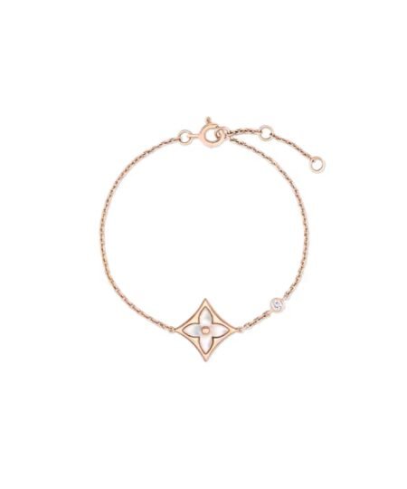 Louis Vuitton Color Blossom BB Star Bracelet Pink-Toned For Women QA5115