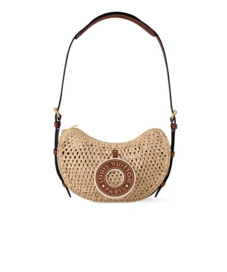 Louis Vuitton Croissant MM Handbag Tan For Women 9.8in/25cm M24811