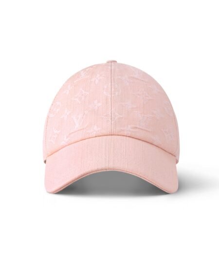 Louis Vuitton Denim Cap Pink For Women M7944M