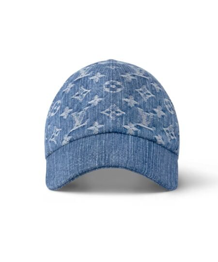 Louis Vuitton Denim Cap Blue For Women M7942M