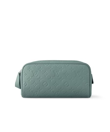 Louis Vuitton Dopp Kit Misty Lake Green For Men 11in/28cm M13978