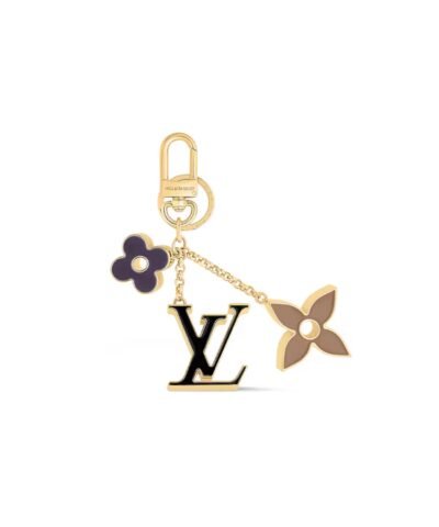 Louis Vuitton Fleur De Monogram Bag Charm For Women M01652