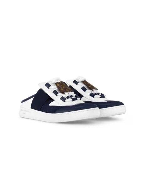 Louis Vuitton Lous Open Back Sneaker Navy Blue For Women 1AHOJT