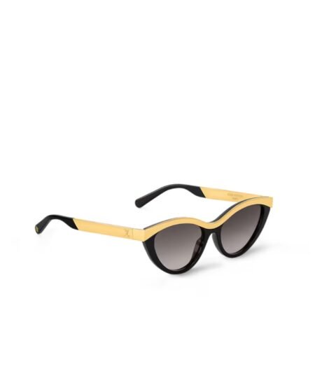 Louis Vuitton LV Blend Cat Eye Sunglasses Black For Women Z2644U