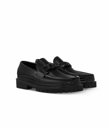 Louis Vuitton Major Loafer Black For Men 1AHRF8