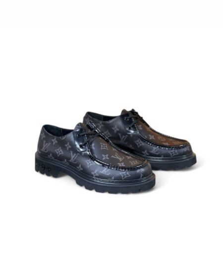 Louis Vuitton LV Ranger Derby Monogram Flowers Black For Men