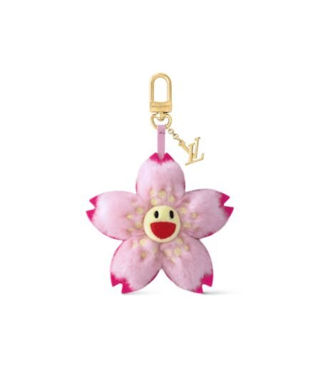 Louis Vuitton LV x TM Cherry Blossom Bag Charm 27cm/11in For Women – M02485