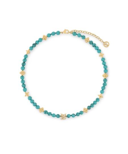 Louis Vuitton My Pearl Necklace Turquoise For Women – M01173