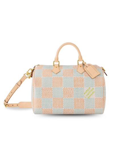 Louis Vuitton Speedy 40 Bandoulière Bag White For Men N40689 15.7in/40cm