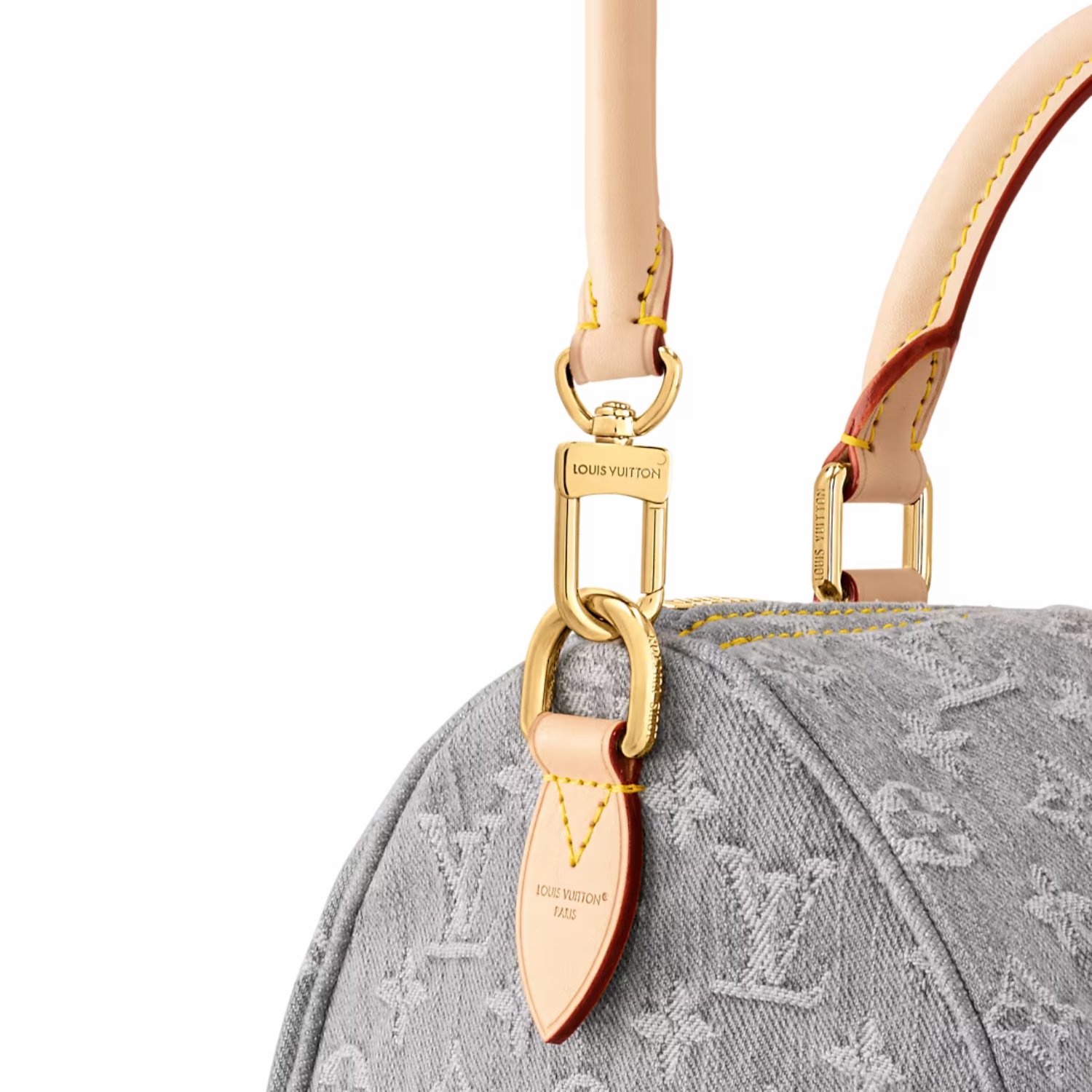 Louis Vuitton Speedy Soft 30 Washed Gray For Women 11.8in/30cm M13344 - Image 3