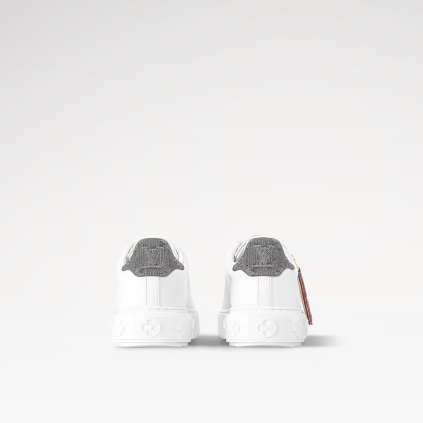 Louis Vuitton Time Out Sneaker Grey For Women 1AGUY4 - Image 6