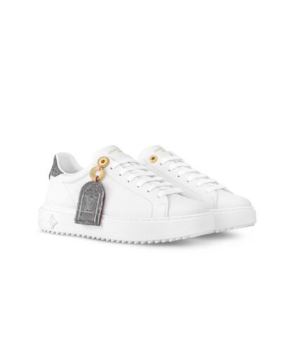 Louis Vuitton Time Out Sneaker Grey For Women 1AGUY4
