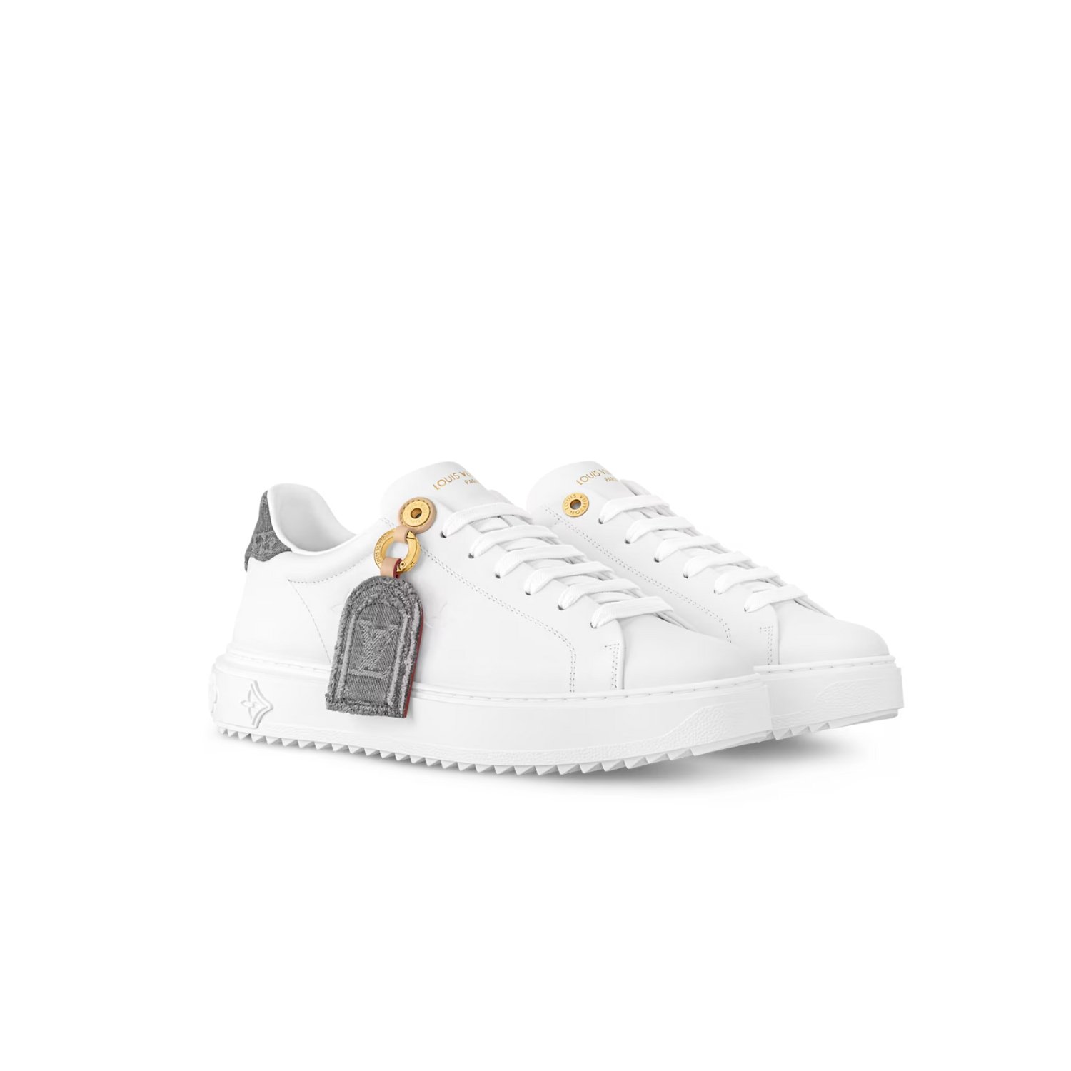Louis Vuitton Time Out Sneaker Grey For Women 1AGUY4