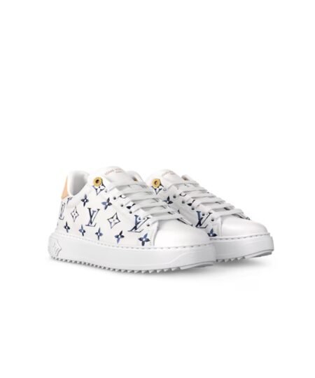 Louis Vuitton Time Out Sneaker Blue For Women 1AHOOF