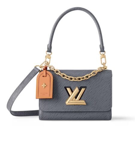 Louis Vuitton Twist MM Gray For Women 9.1in/23cm M14059