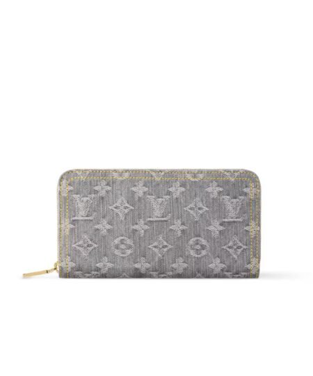 Louis Vuitton Zippy Wallet Washed Gray For Women 7.7in/19.5cm M13214