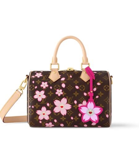 Louis Vuitton LV x TM Speedy Bandoulière 25 Sakura Brown For Women 25cm/9.8in – M14174