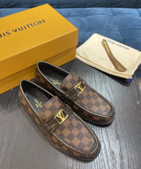 Louis Vuittion Major Loafer Brown For Men LV