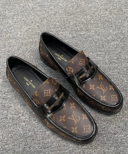 Louis Vuittion LV Loafer Brown For Men LV 1A9093