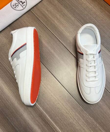 Hermes Boomerang Sneaker White For Men
