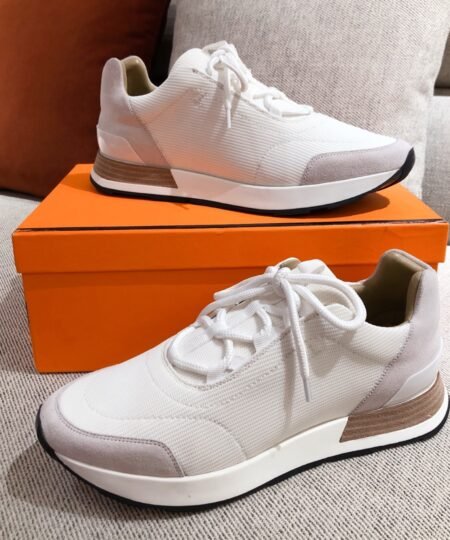 Hermes Miles Sneaker White For Men
