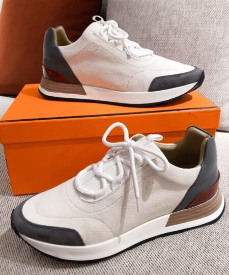 Hermes Miles Sneaker White For Men