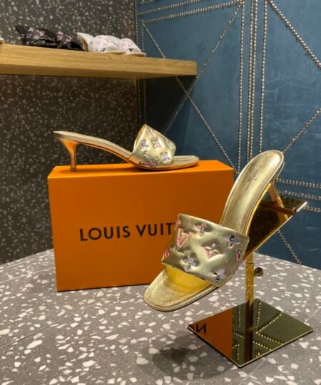 Louis Vuitton Women’s Revival Mule Gold For Women LV