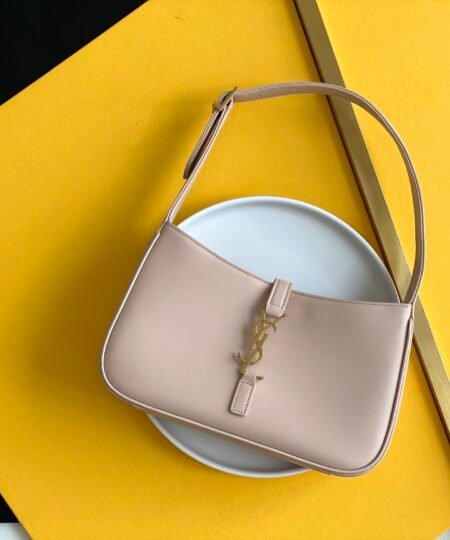 Saint Laurent LE 5 À 7 Hobo Bag Light Ivoire For Women 9in/23cm YSL