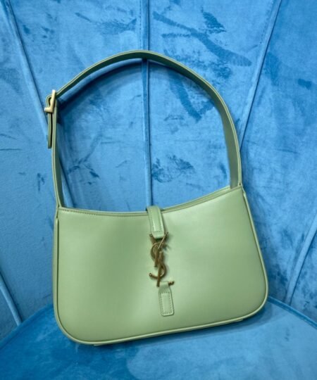 Saint Laurent Le 5 À 7 Hobo Bag In Smooth Light Green For Women 9in/23cm YSL 6572282R20W3316