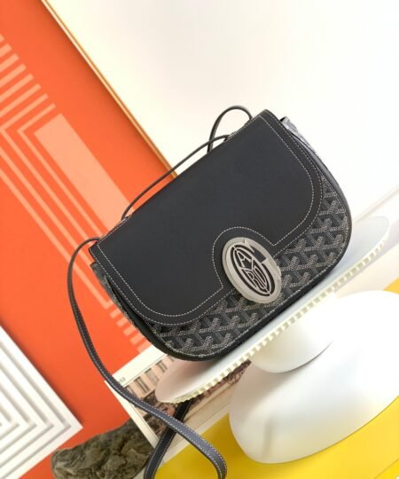 Alternative view of Goyard 233 Bag Dark Grey/White/Navy Blue For Women‎ 9.8in/25cm 233SH2PMLTY07CL07P