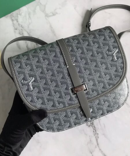 Alternative view of Goyard Belvedere PM Bag Grey/Dark Grey/Navy Blue For Women‎ 8.7in/22cm BELVE3PMLTY09CG09P