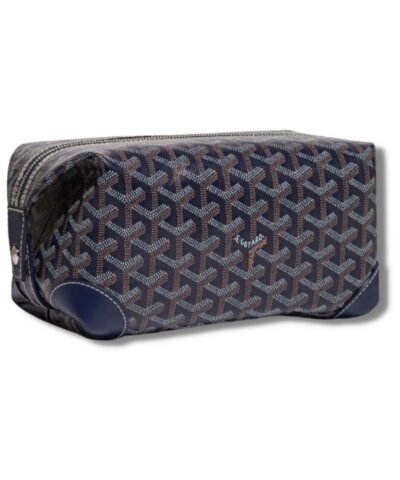 Goyard Bowling 25 Toiletry Bag Navy Blue/Black/Brown For Women‎ 9.4in/24cm BOWLIN025TY01CL03P