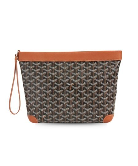 Goyard Conti Pouch Brown For Women‎ 9.4in/24cm CONTIPPMLTY01CL03P