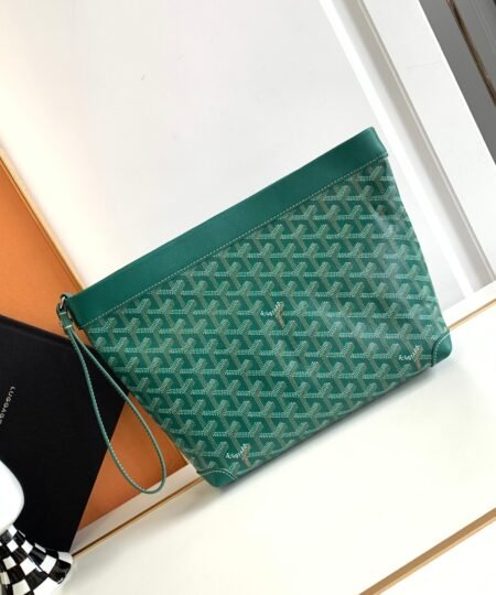 Alternative view of Goyard Conti Pouch Green For Women‎ 9.4in/24cm CONTIPPMLTY09CL09P